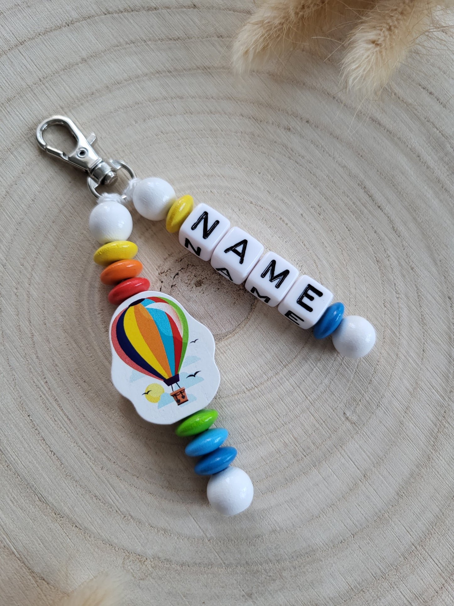 Anhänger Heißluftballon Personalisiert