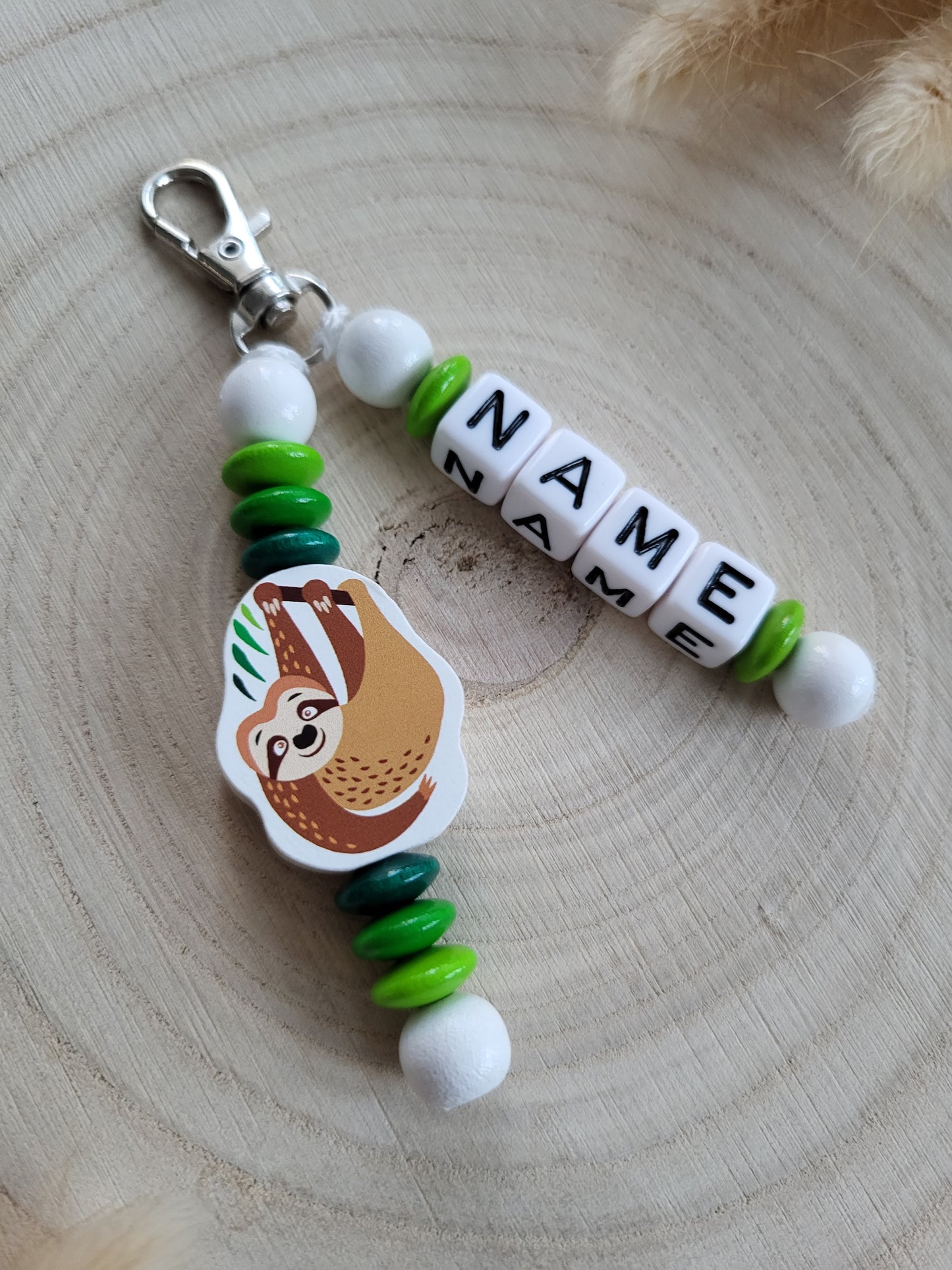 Anhänger Faultier Personalisiert