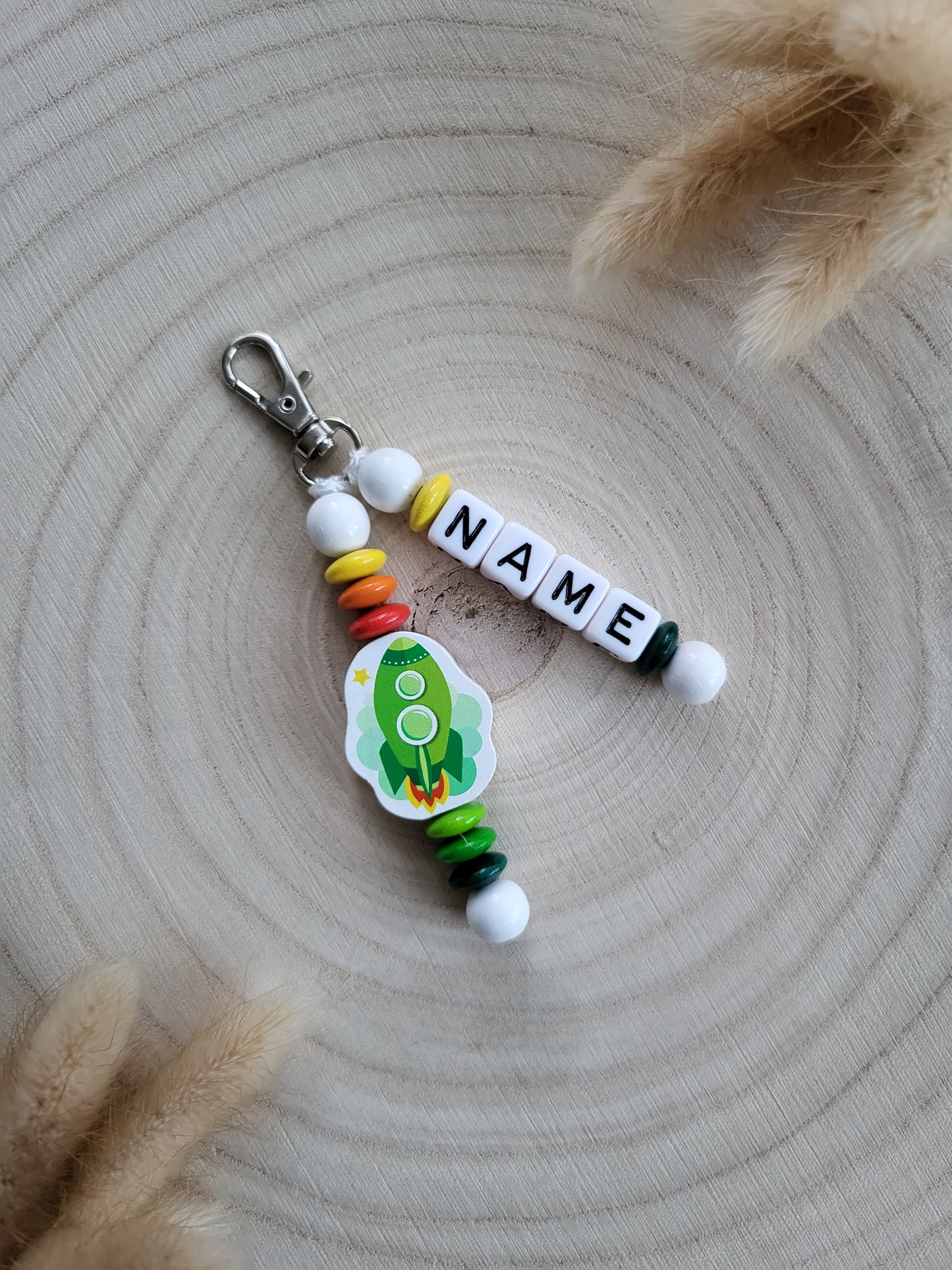Anhänger Rakete Personalisiert