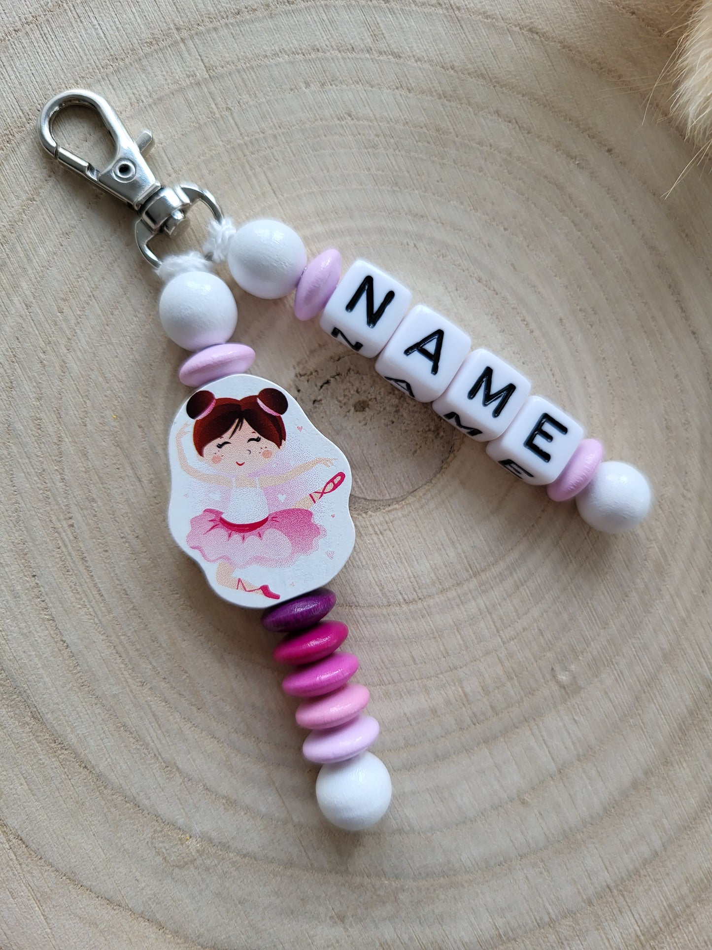 Anhänger Ballerina Personalisiert