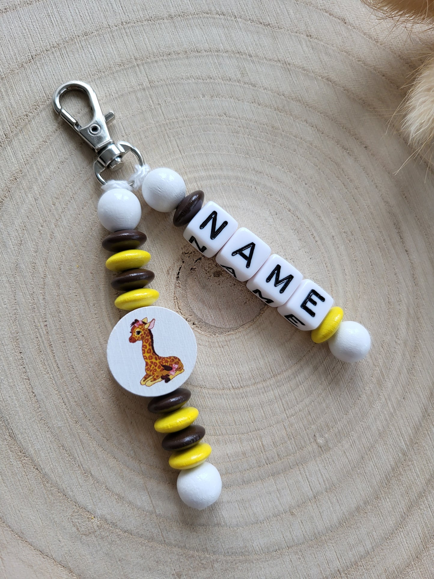 Anhänger Giraffe Personalisiert