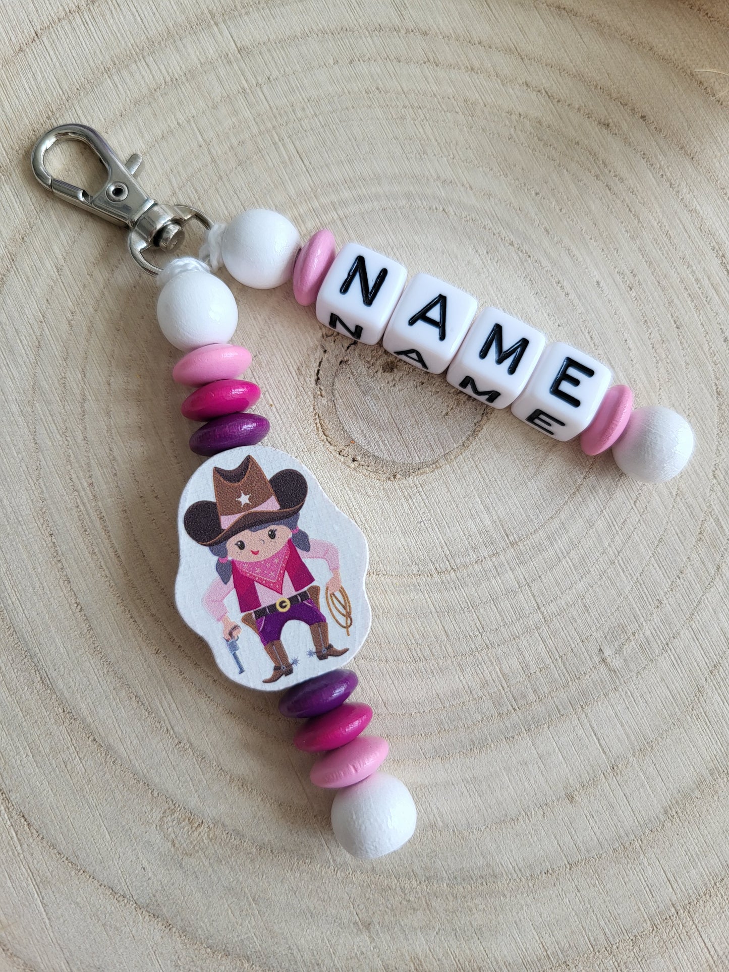 Anhänger Cowboy/Cowgirl Personalisiert