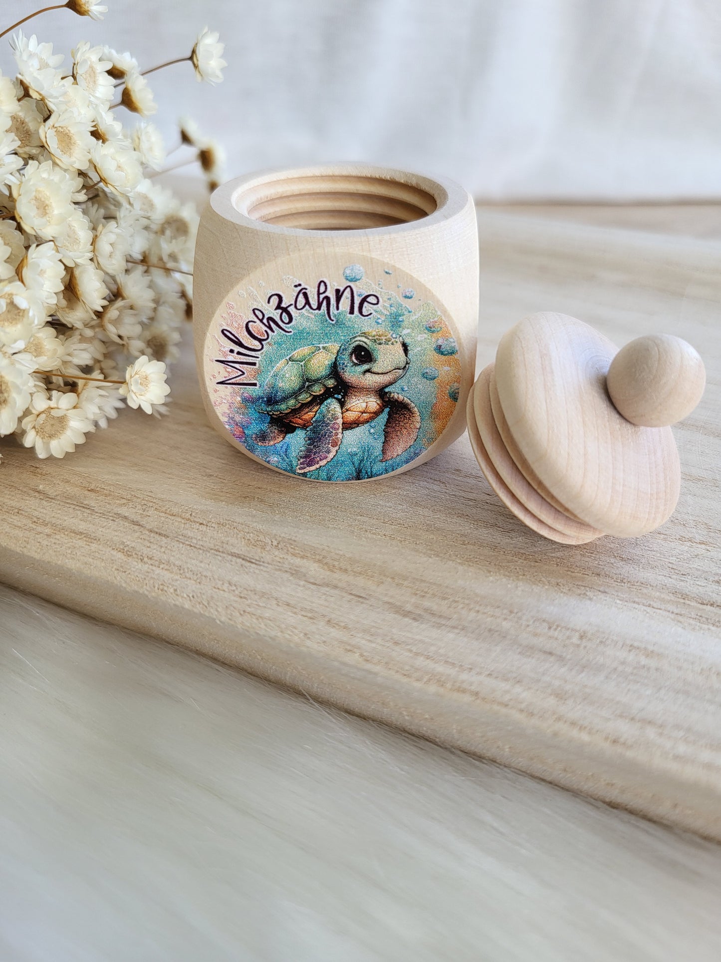 Milchzahndose Schildkröte