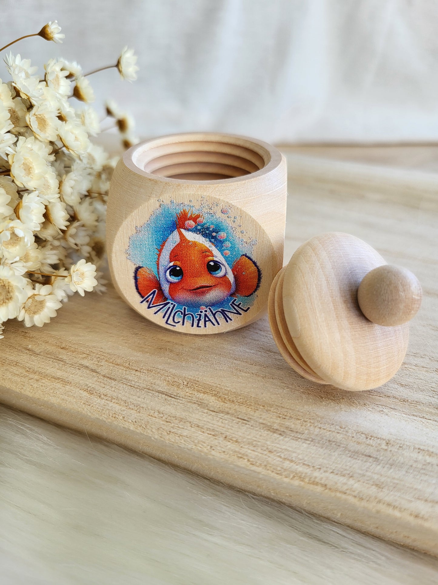 Milchzahndose Clownfisch