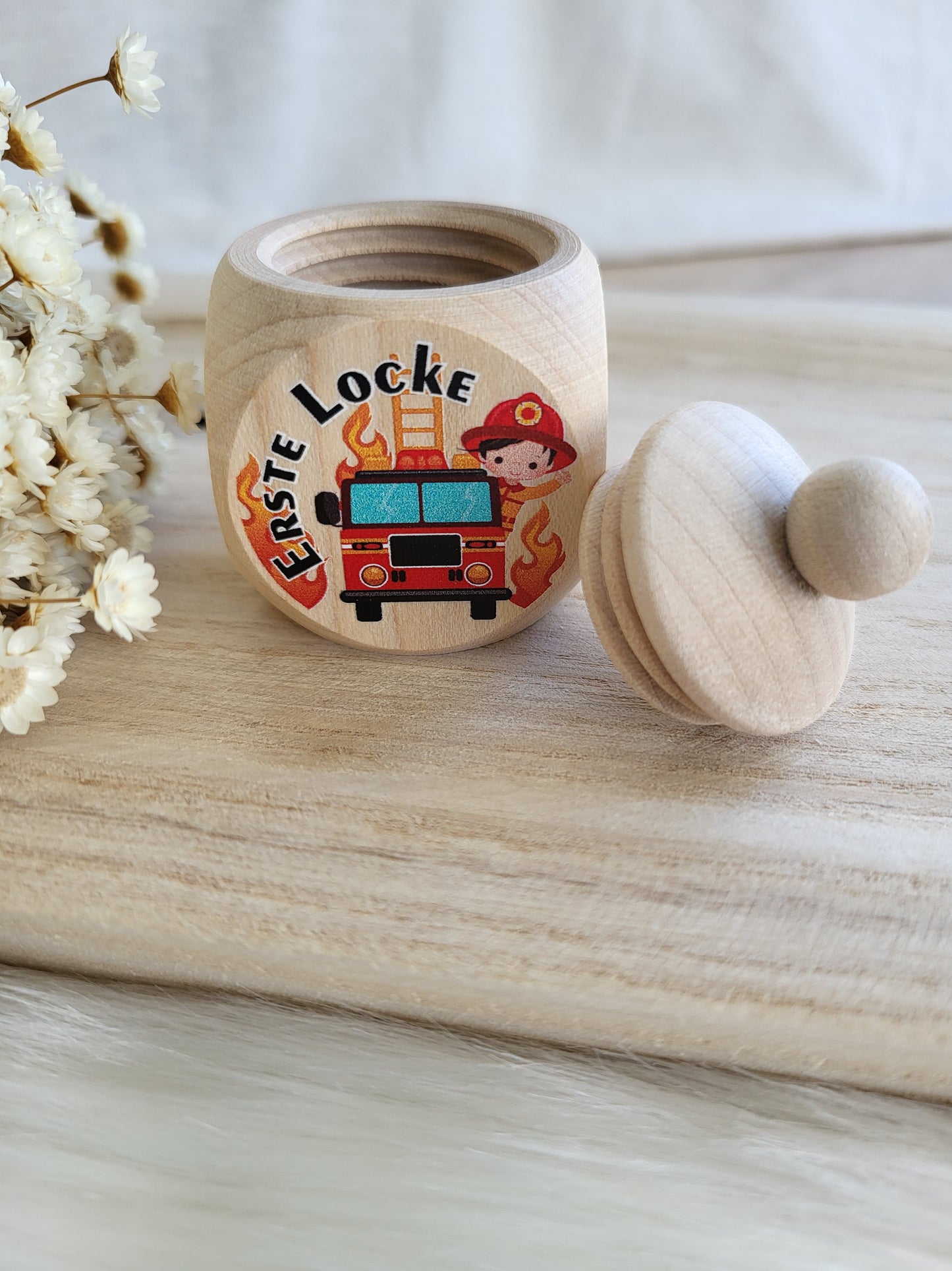 Löckchendose Feuerwehr