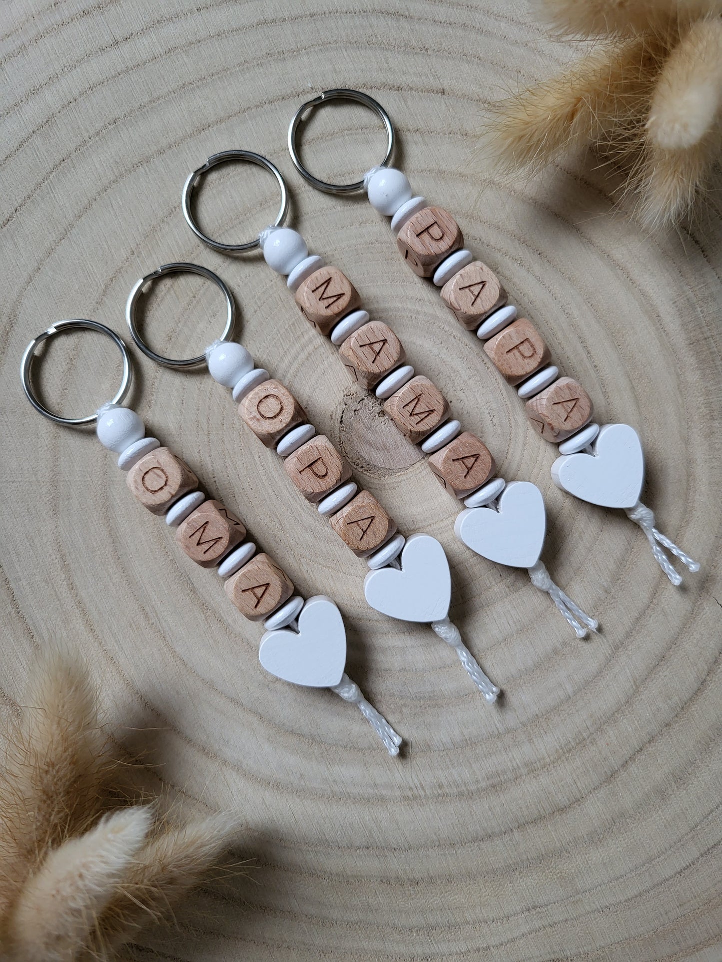 Anhänger Mama/Papa/Oma/Opa Herz