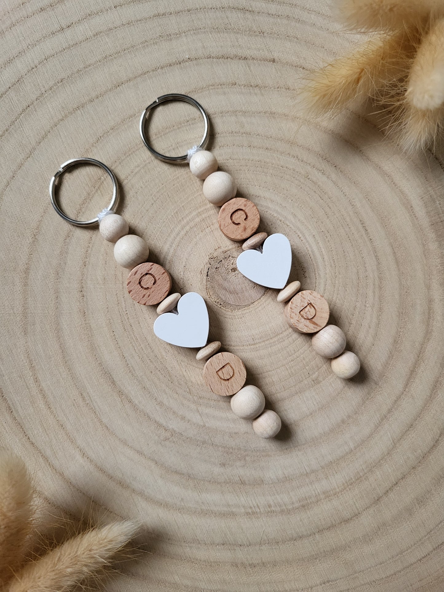 Anhänger Initialen Herz