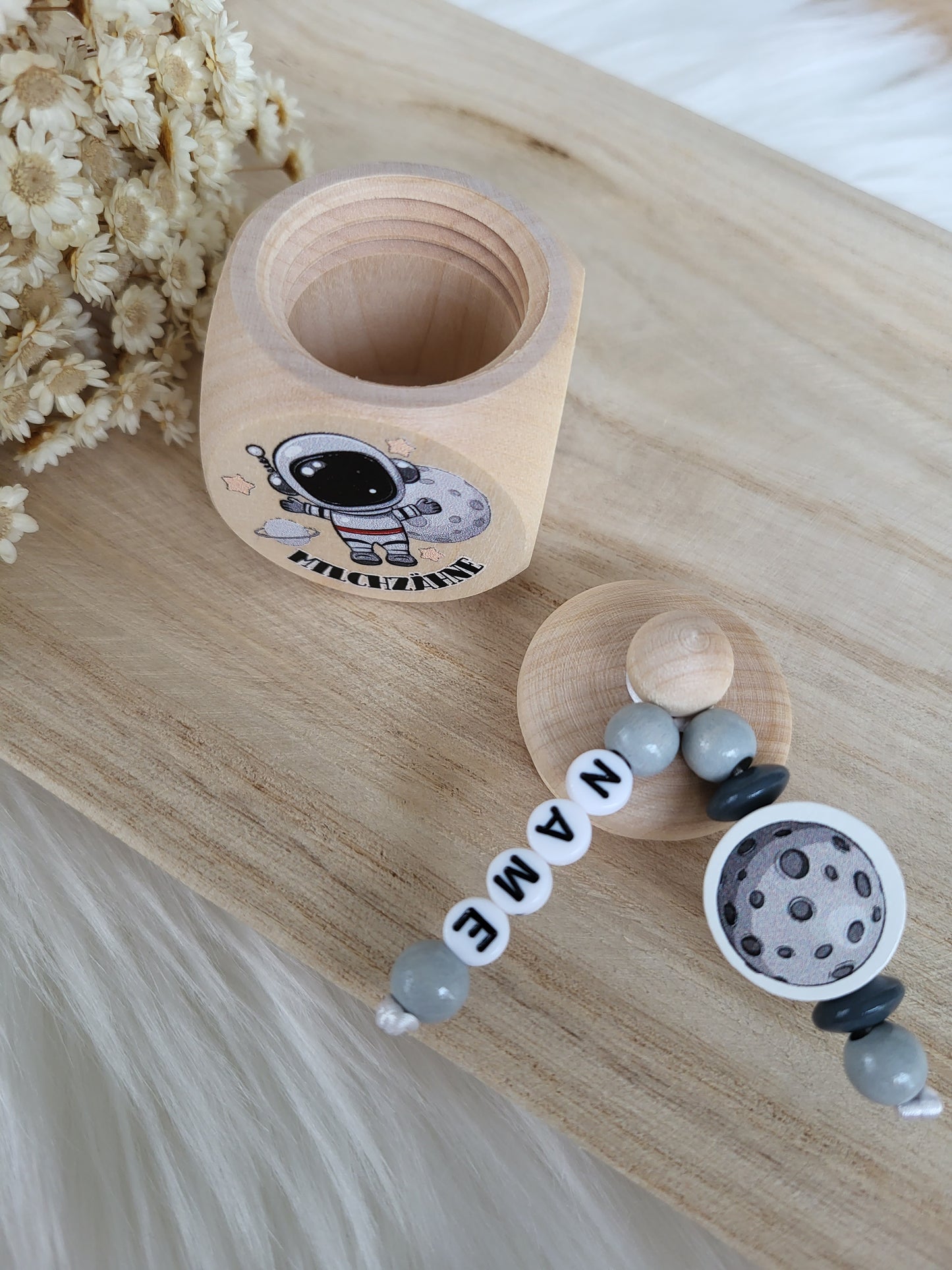 Milchzahndose Astronaut Personalisiert