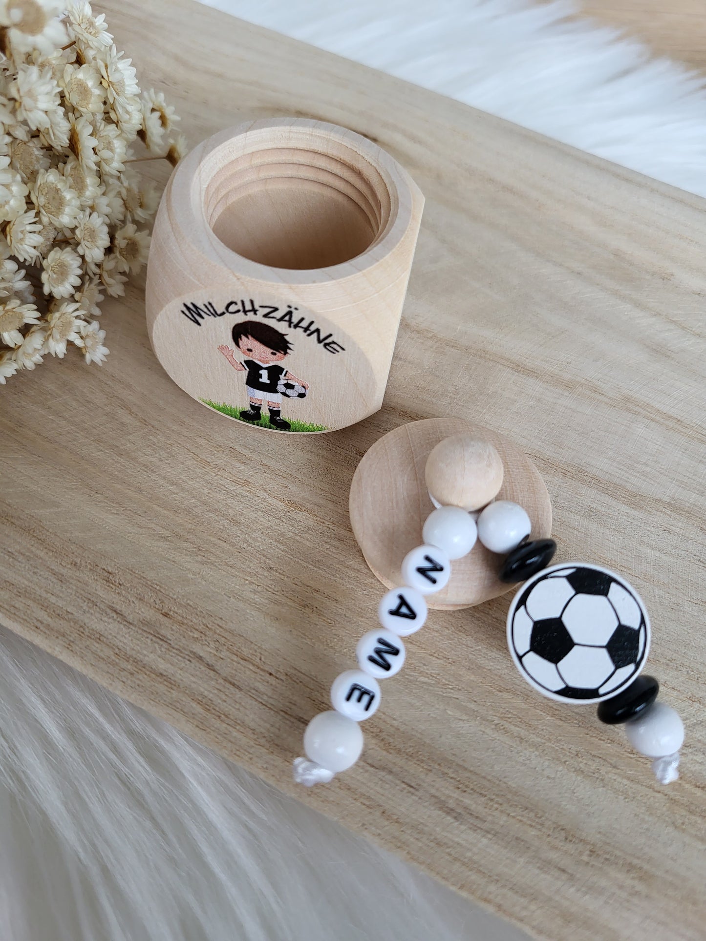 Milchzahndose Fußballer Personalisiert