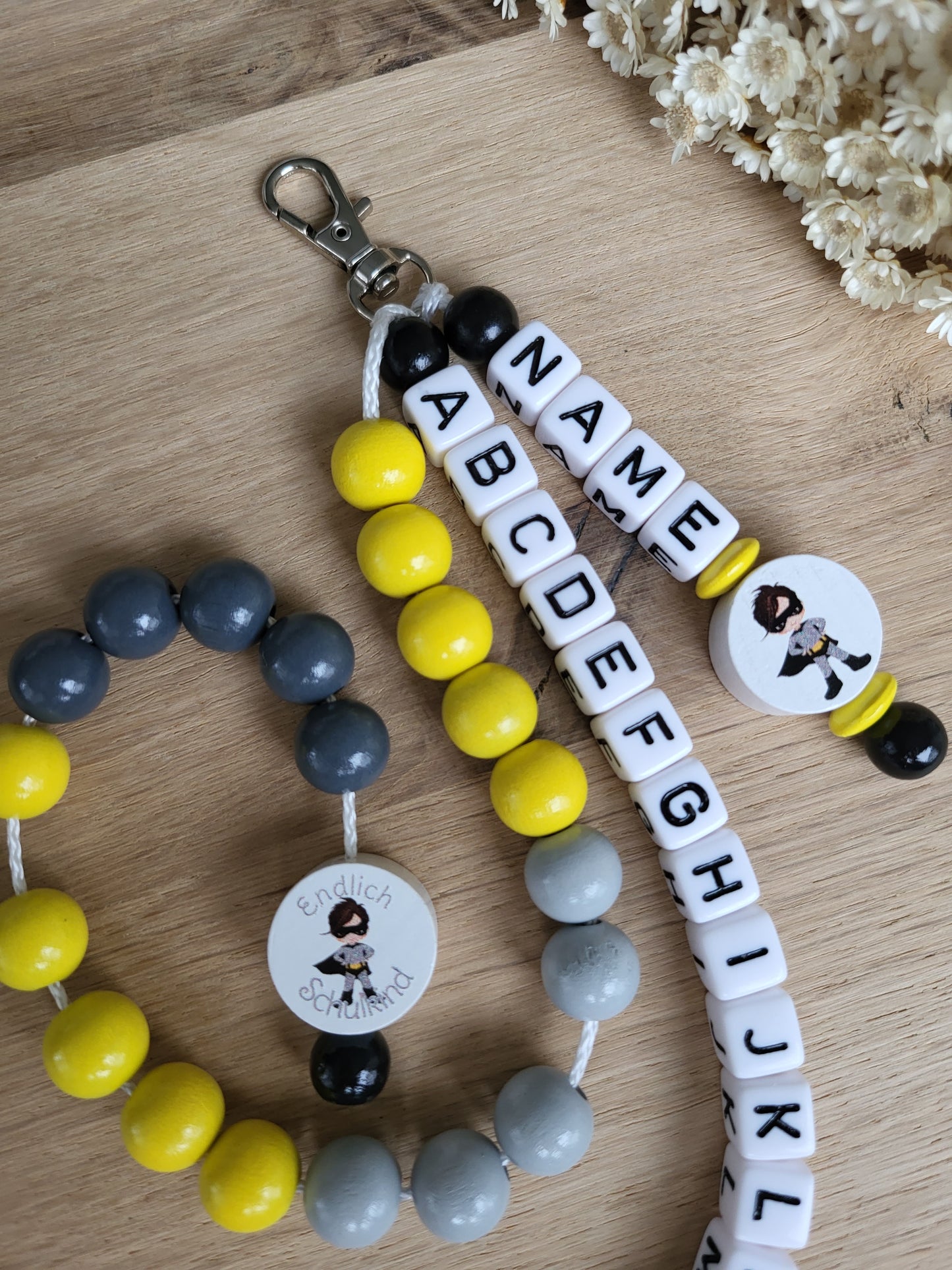 ABC-Rechenkette Held Personalisiert