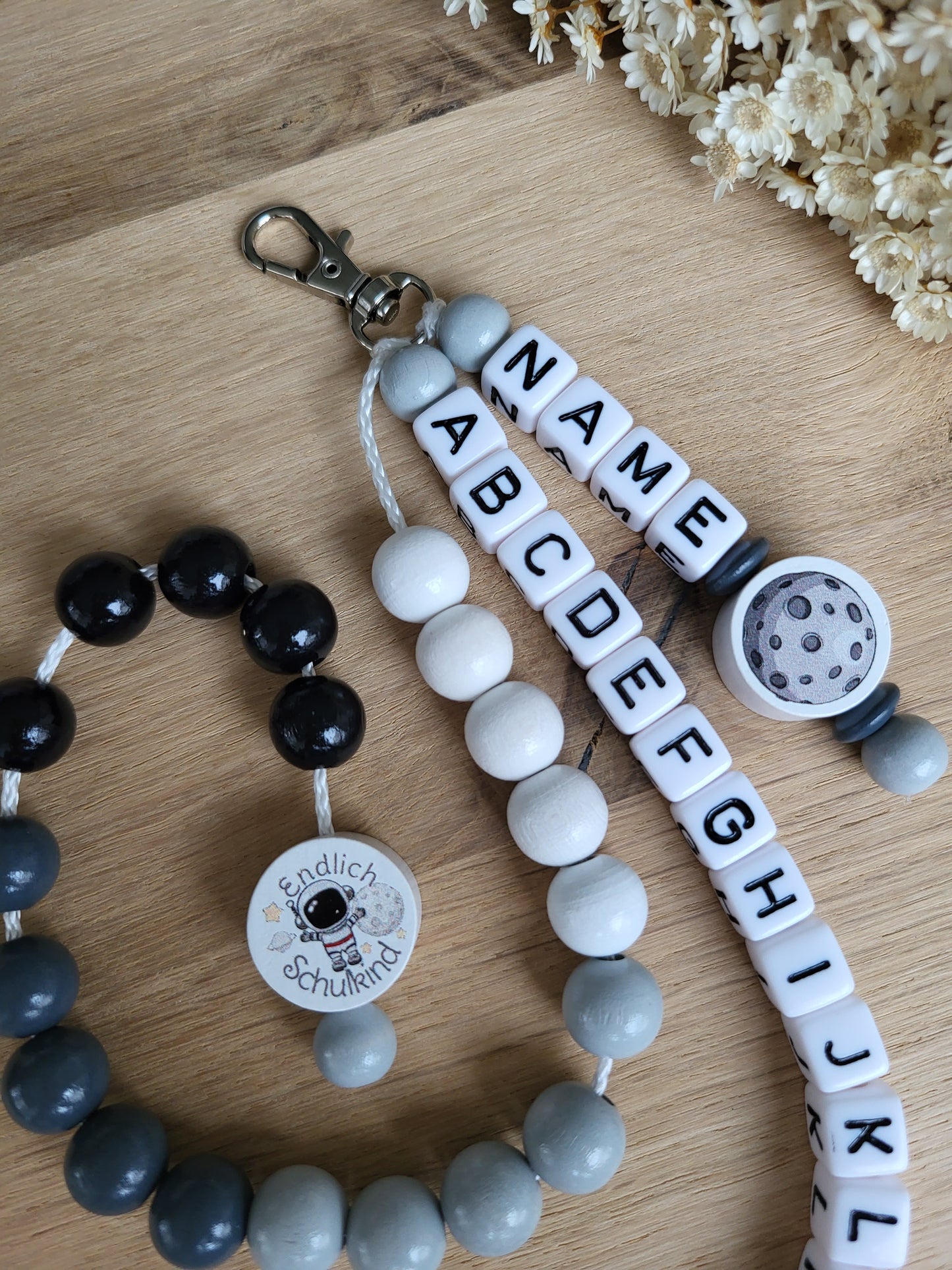ABC-Rechenkette Astronaut Personalisiert