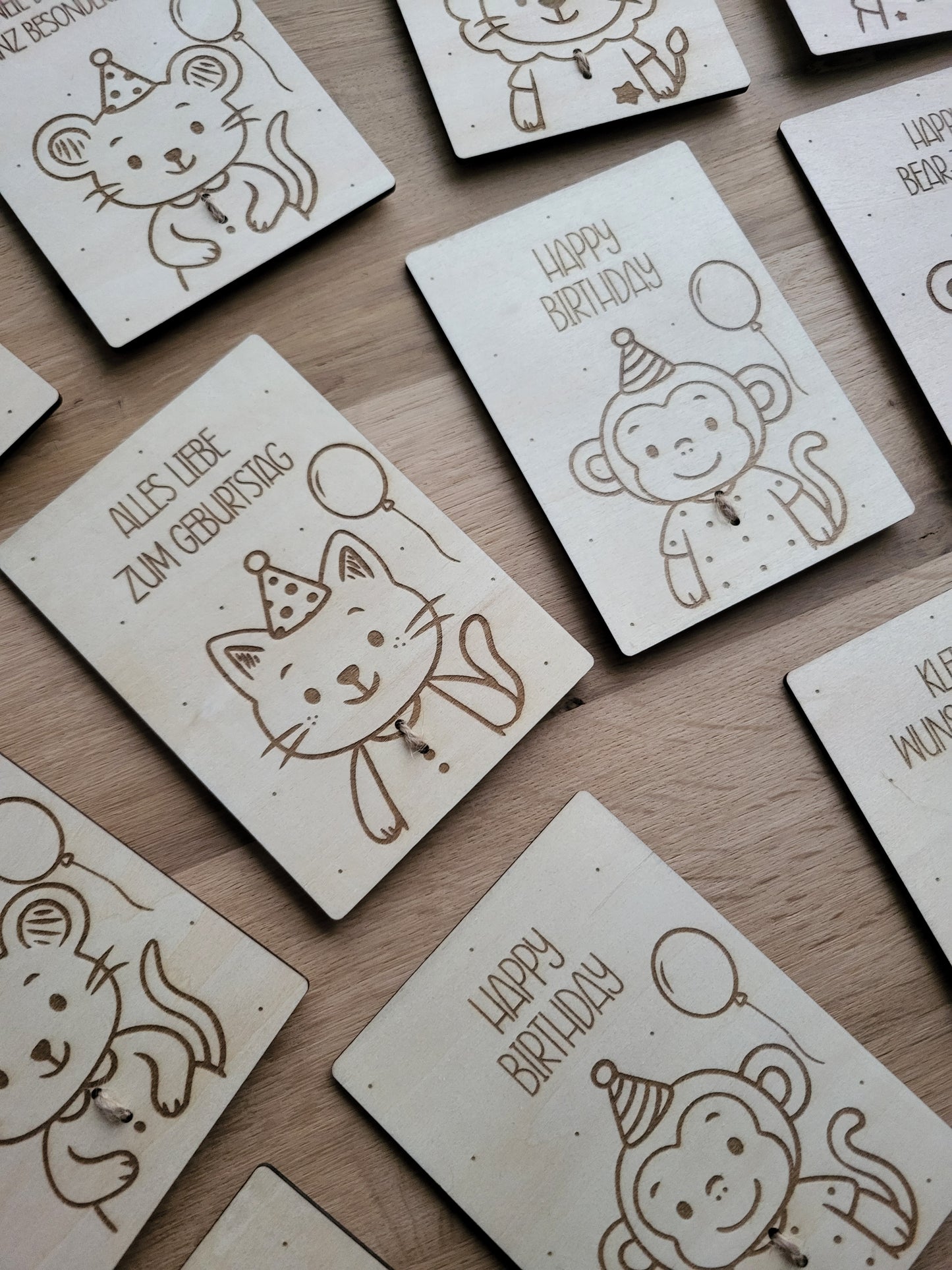 Geldgeschenkkarte Affe