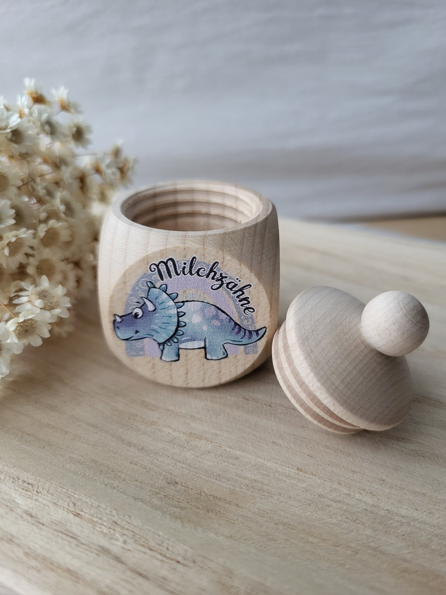 Milchzahndose Dino Triceratops