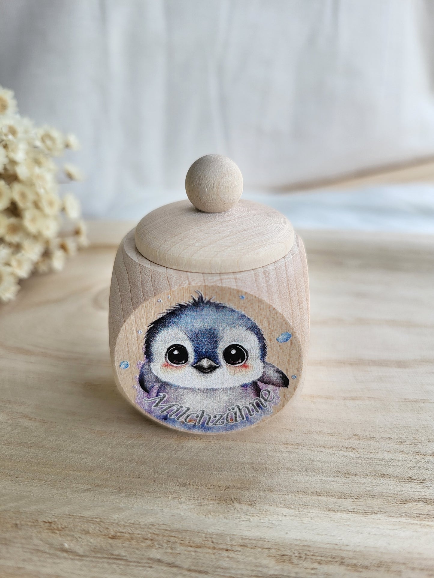 Milchzahndose Pinguin