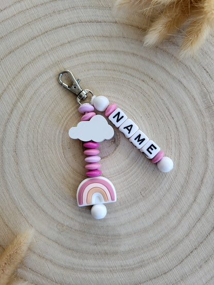 Anhänger Regenbogen Wolke Personalisiert