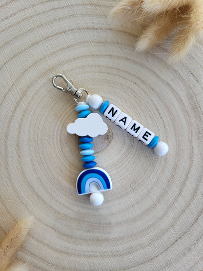 Anhänger Regenbogen Wolke Personalisiert