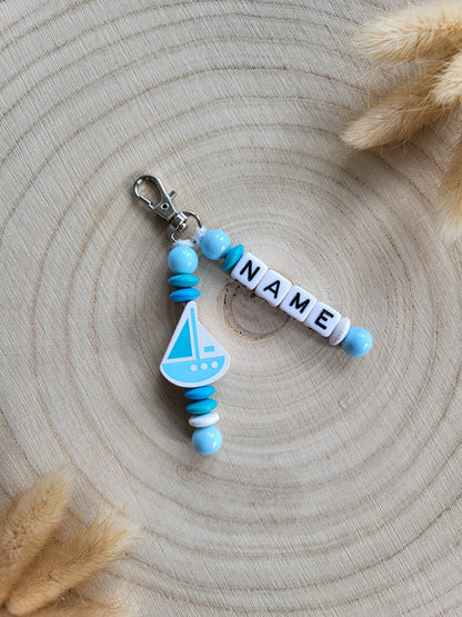 Anhänger Schiffchen Personalisiert