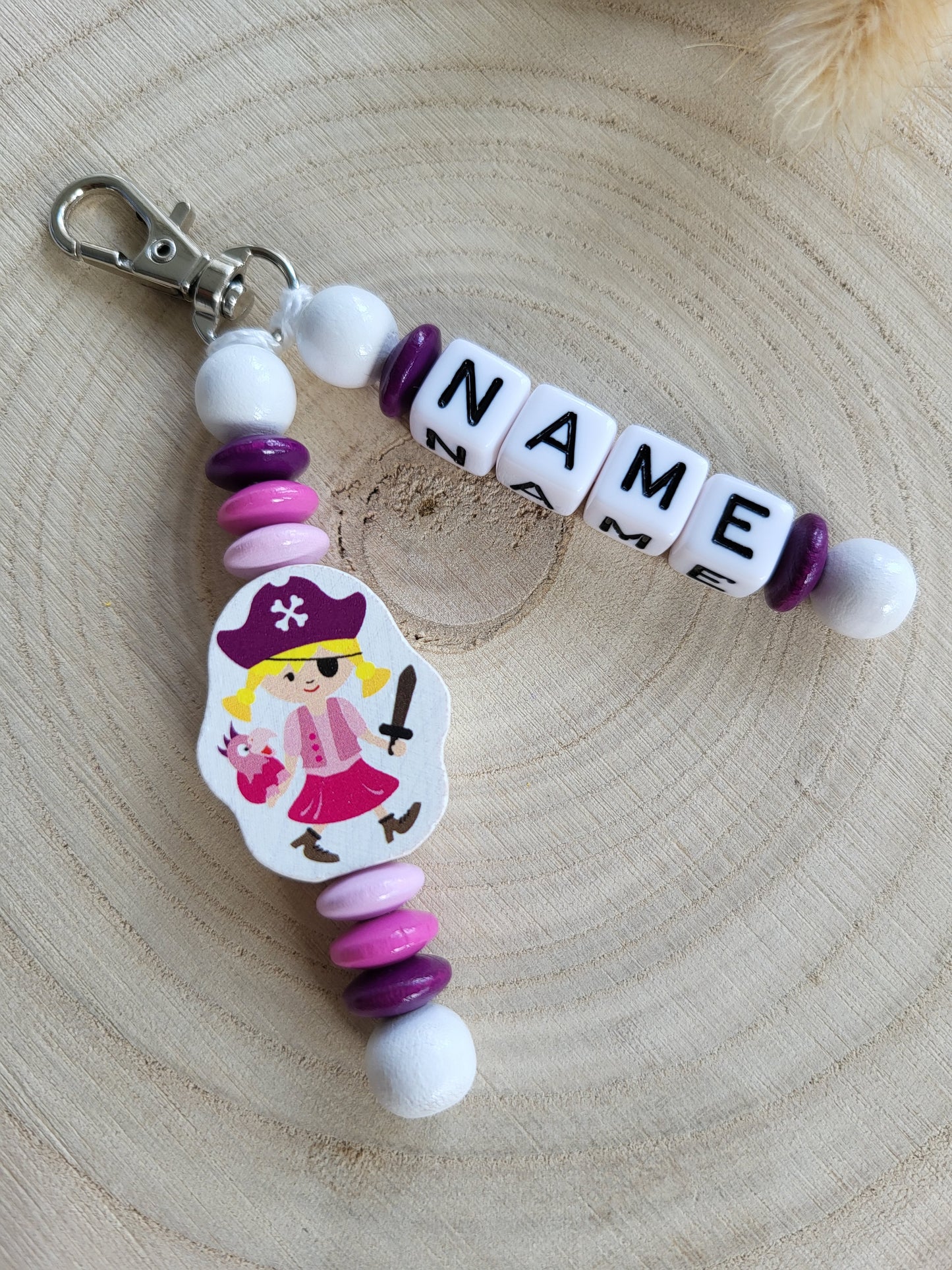 Anhänger Pirat/Piratin Personalisiert