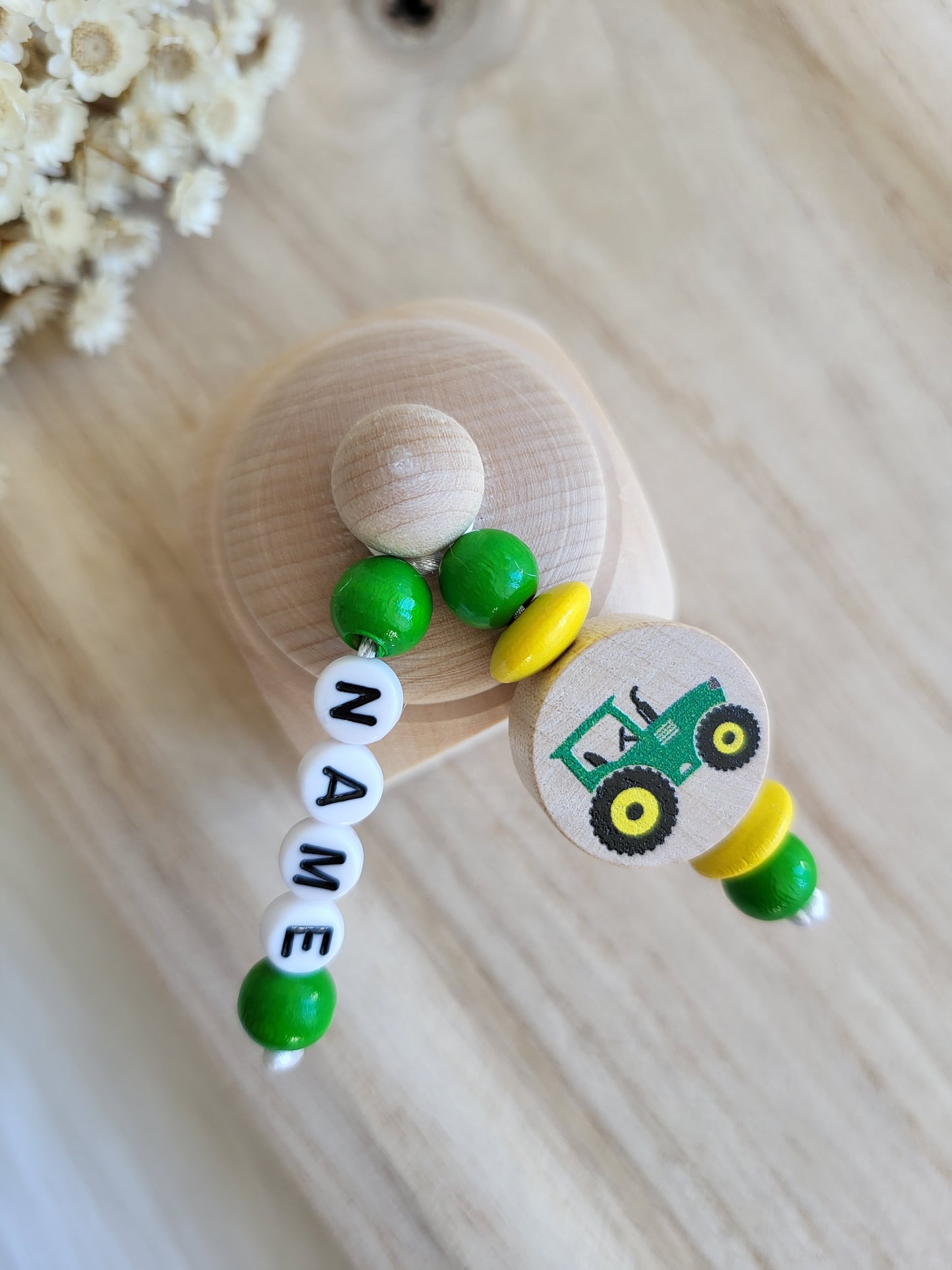 Milchzahndose Traktor Personalisiert