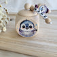 Milchzahndose Pinguin Personalisiert