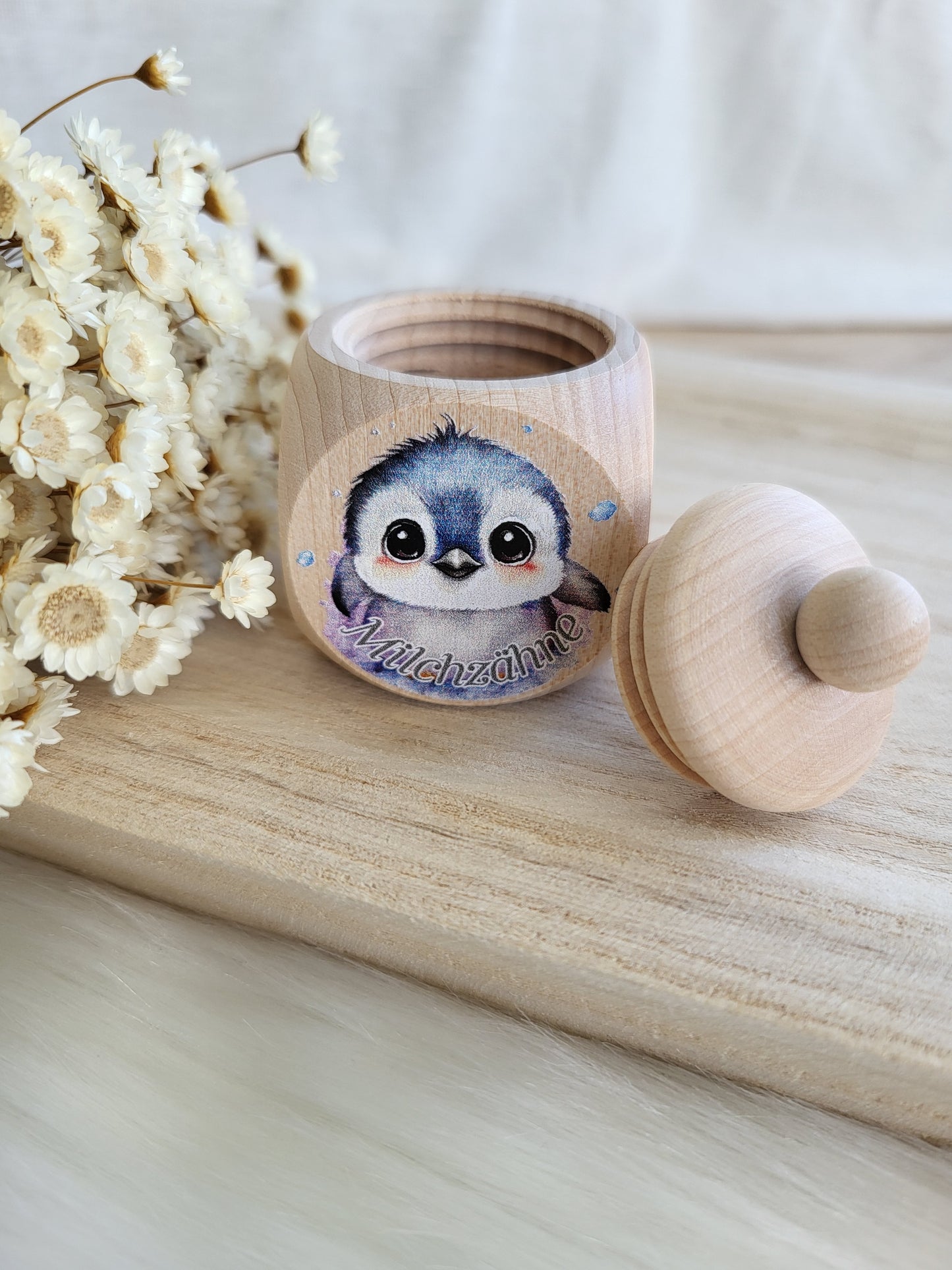 Milchzahndose Pinguin