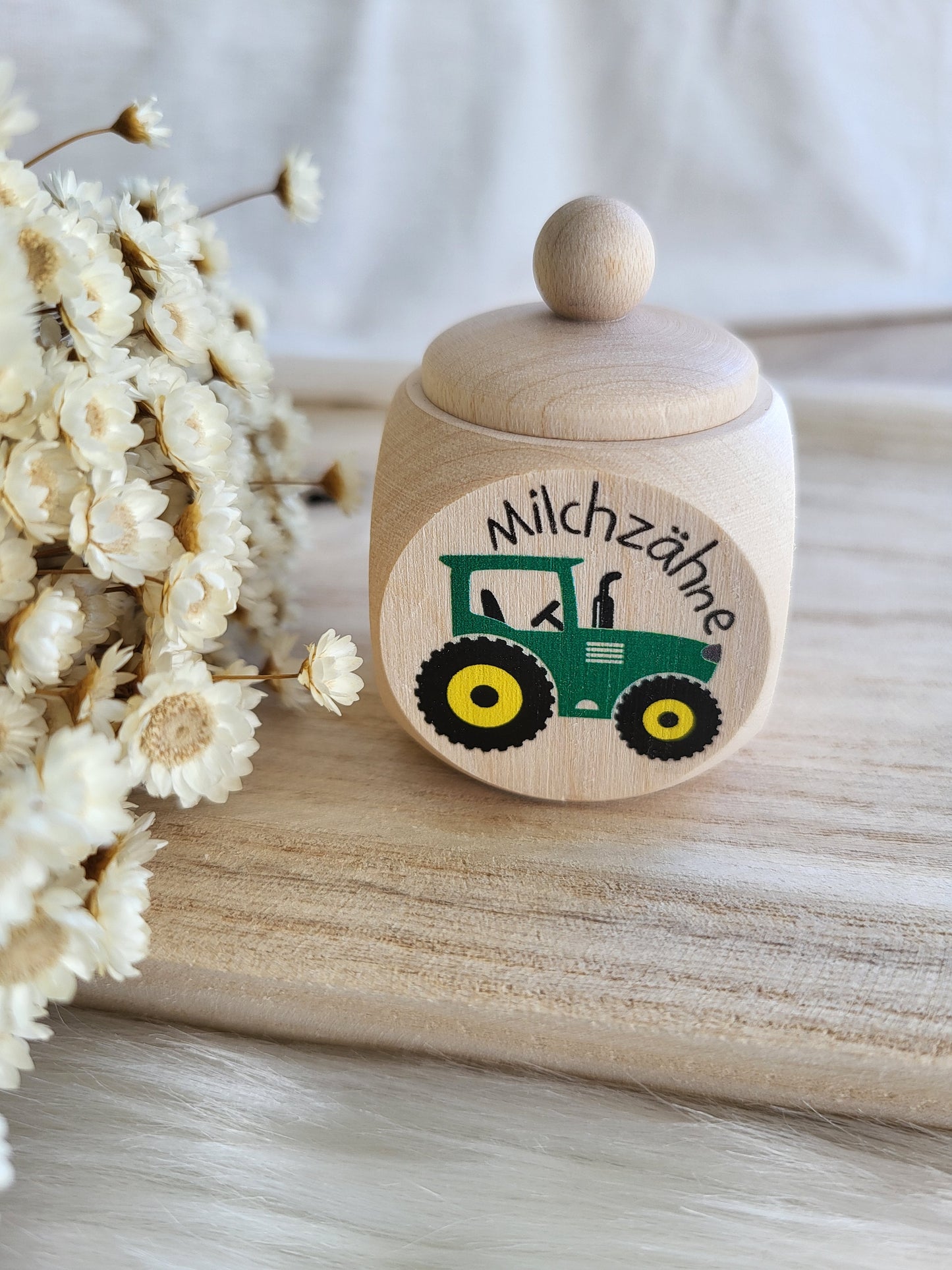 Milchzahndose Traktor