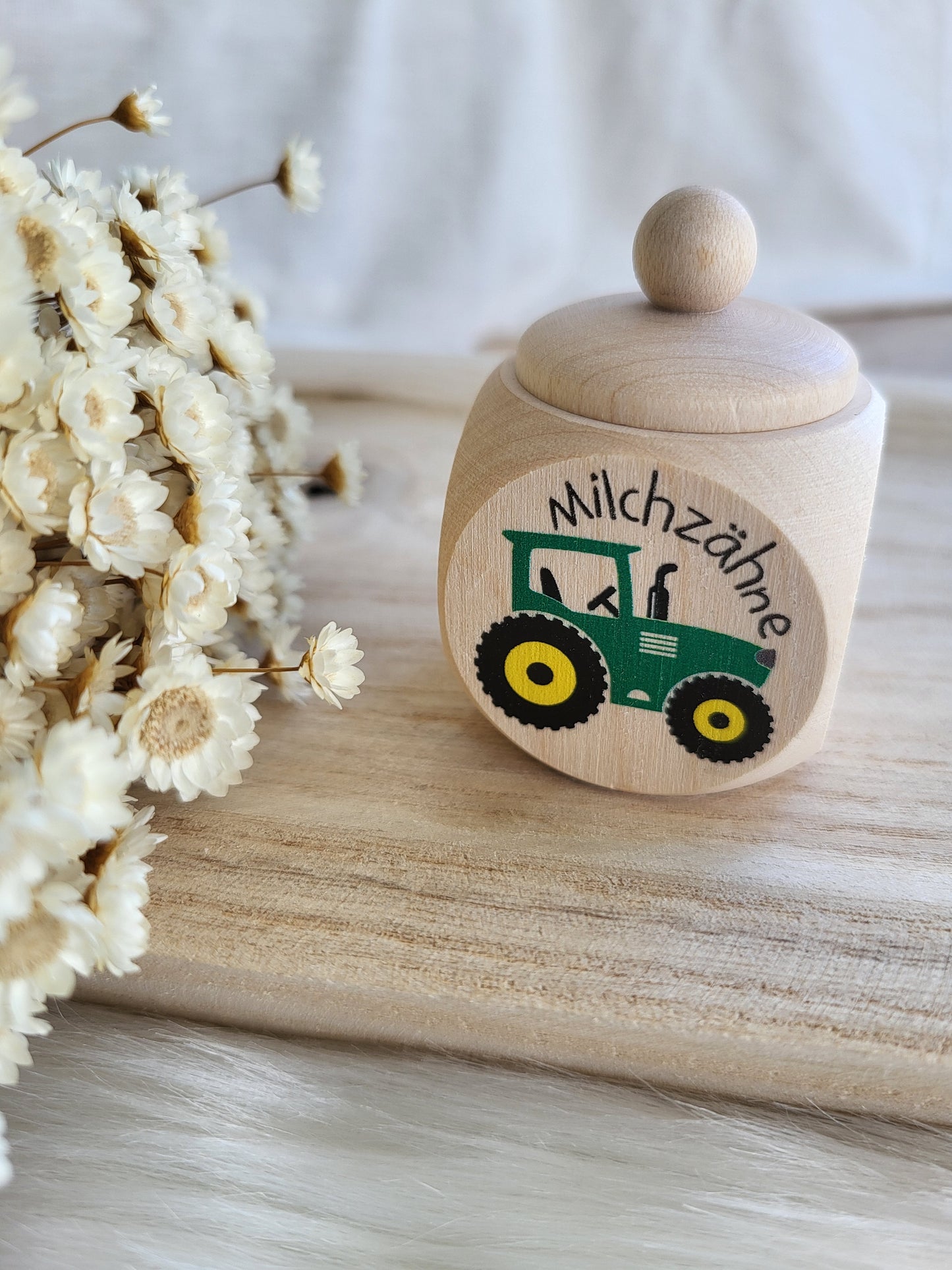 Milchzahndose Traktor