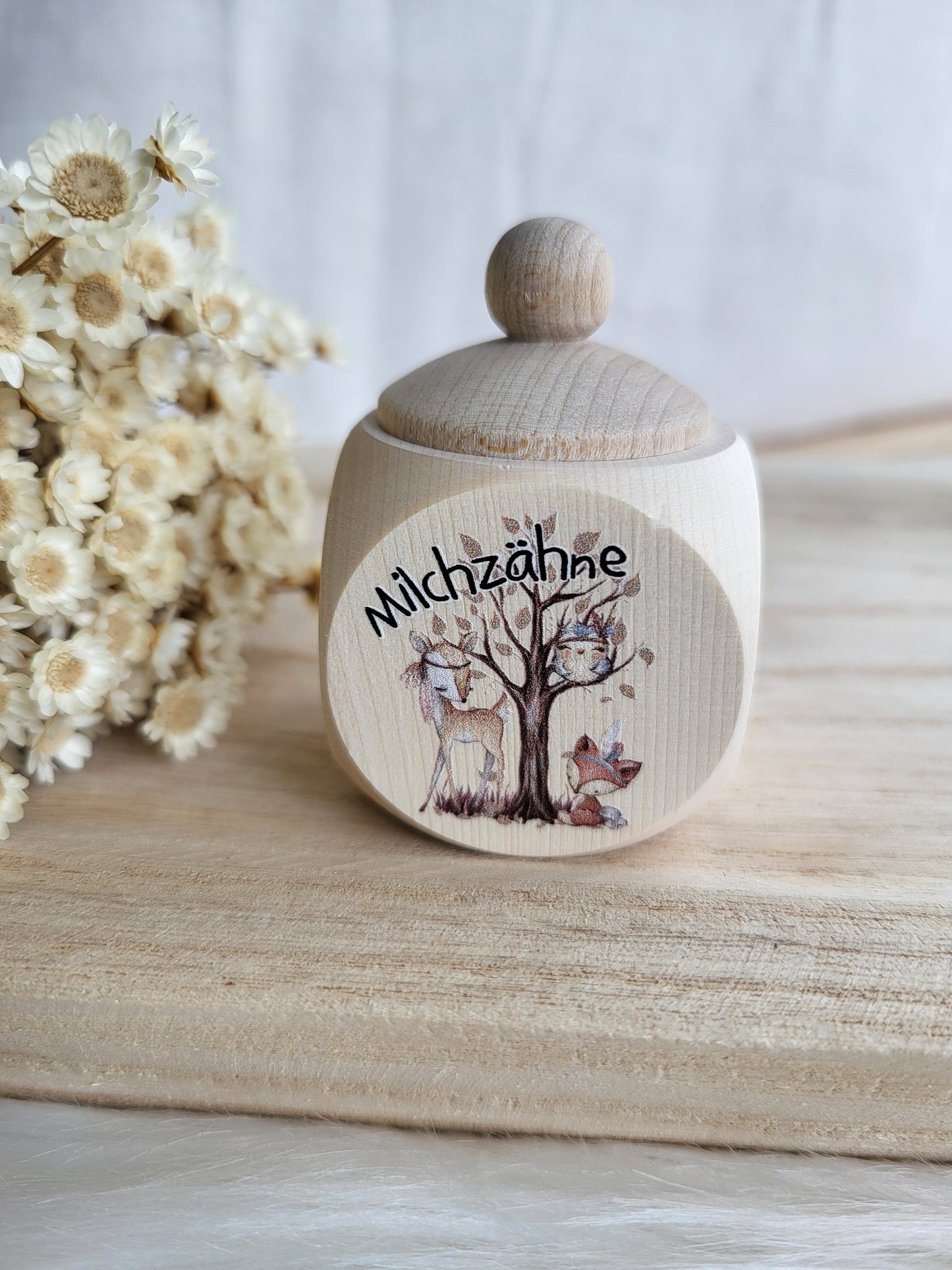 Milchzahndose Waldtiere