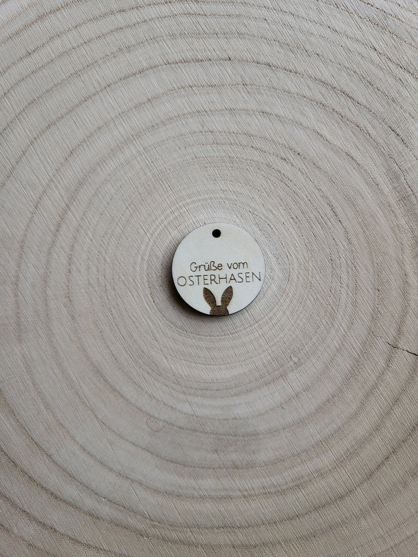 Geschenkanhänger Ostern - Grüße vom Osterhasen - Hase