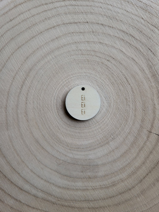 Geschenkanhänger Ostern - Ei Ei Ei