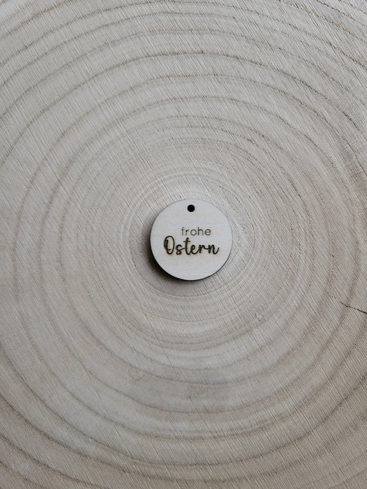 Geschenkanhänger Ostern - frohe Ostern
