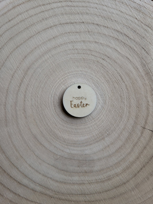 Geschenkanhänger Ostern - happy Easter