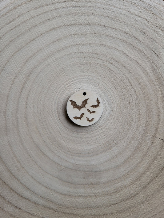 Geschenkanhänger Halloween - Fledermaus