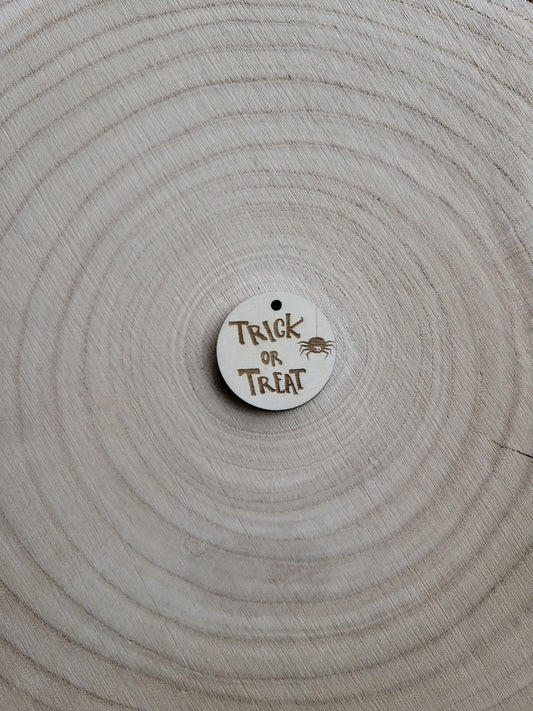 Geschenkanhänger Halloween - Trick or Treat