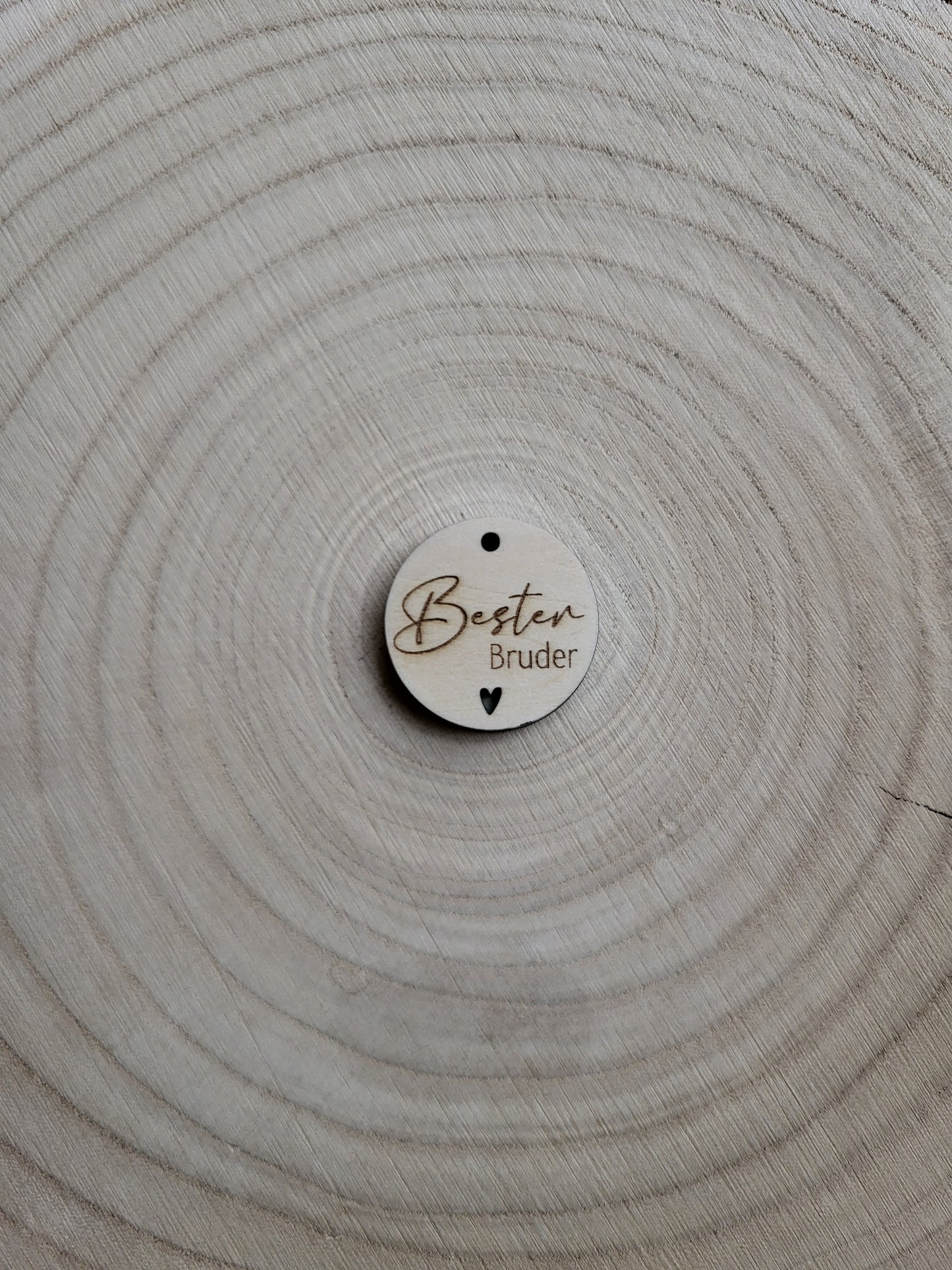 Geschenkanhänger Bester - Bruder
