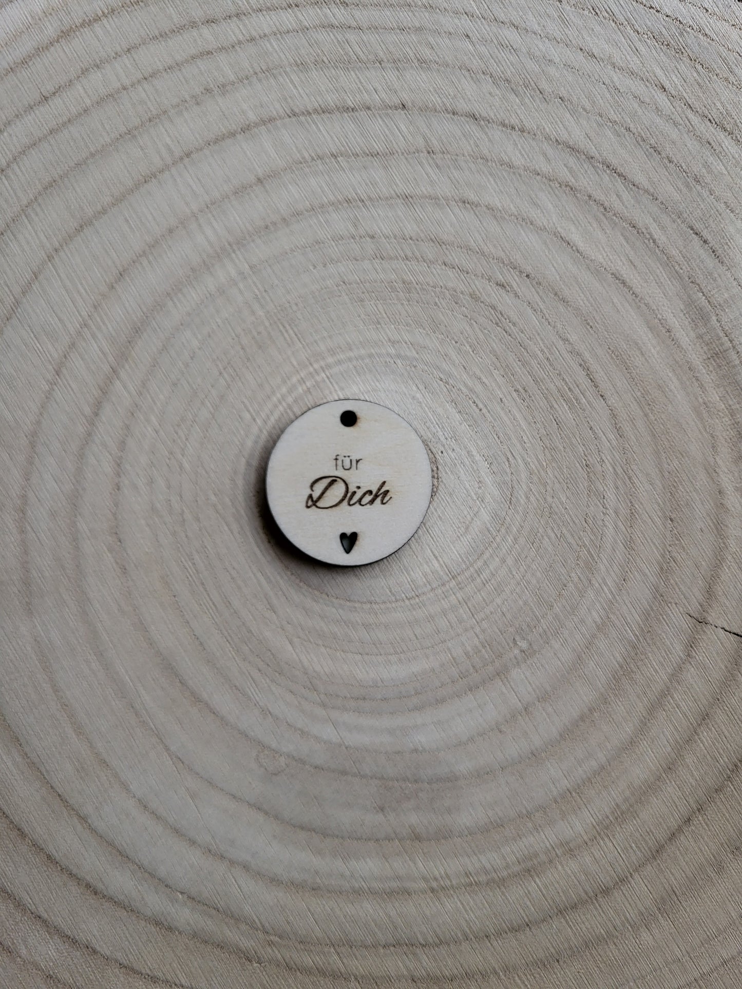 Geschenkanhänger Spruch - für Dich - Herz