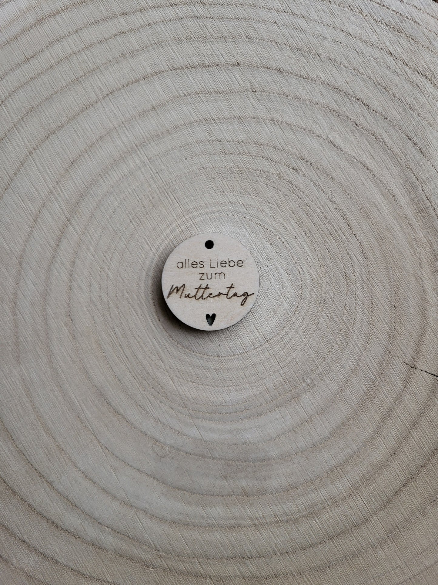 Geschenkanhänger Spruch - Muttertag - Herz