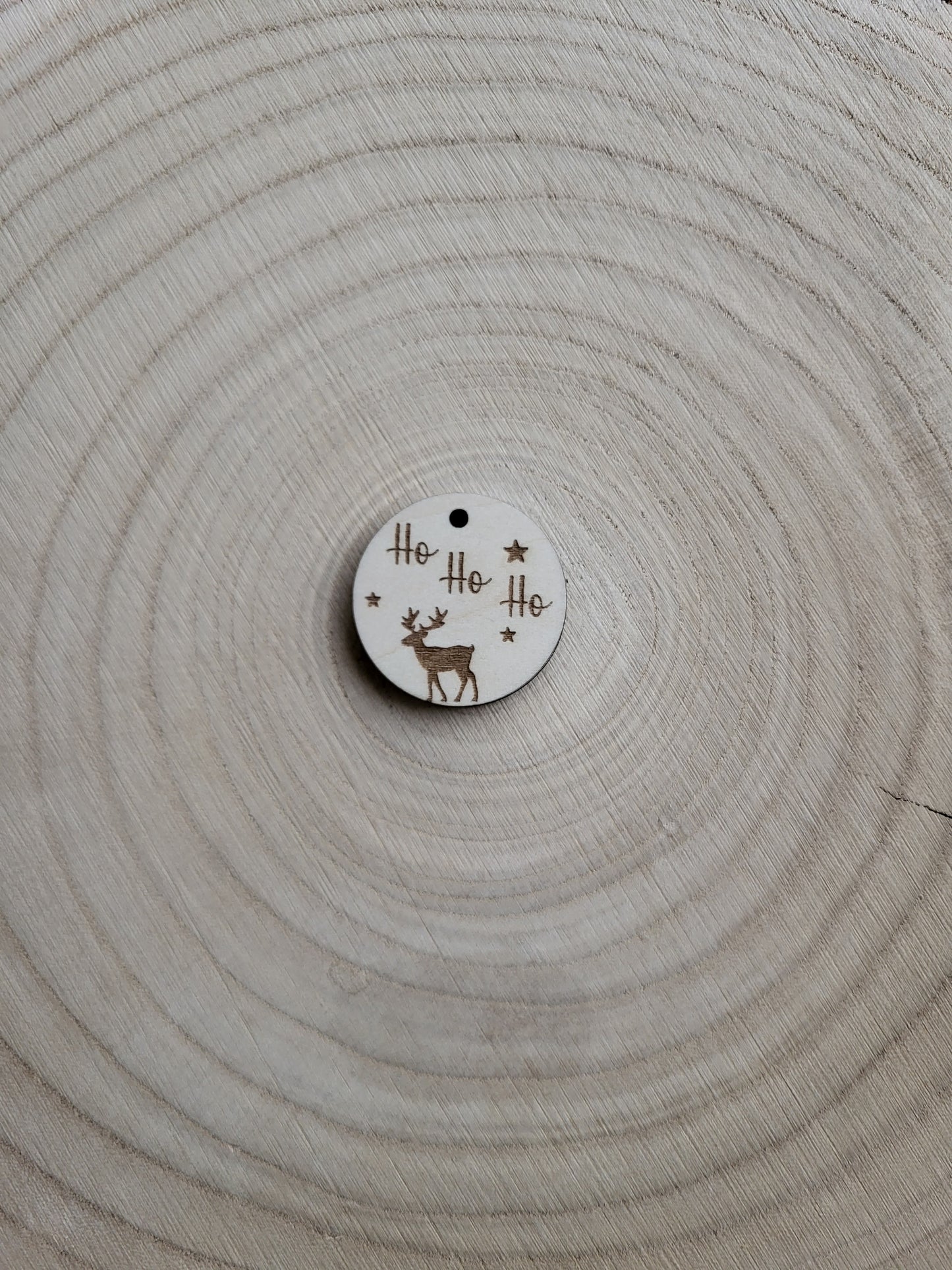 Geschenkanhänger Weihnachten - Ho Ho Ho