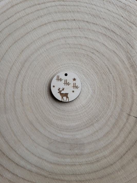 Geschenkanhänger Weihnachten - Ho Ho Ho