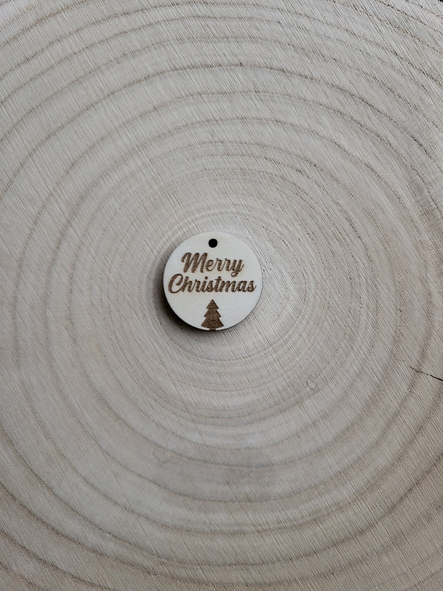 Geschenkanhänger Weihnachten - Merry Christmas