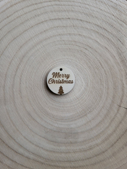 Geschenkanhänger Weihnachten - Merry Christmas