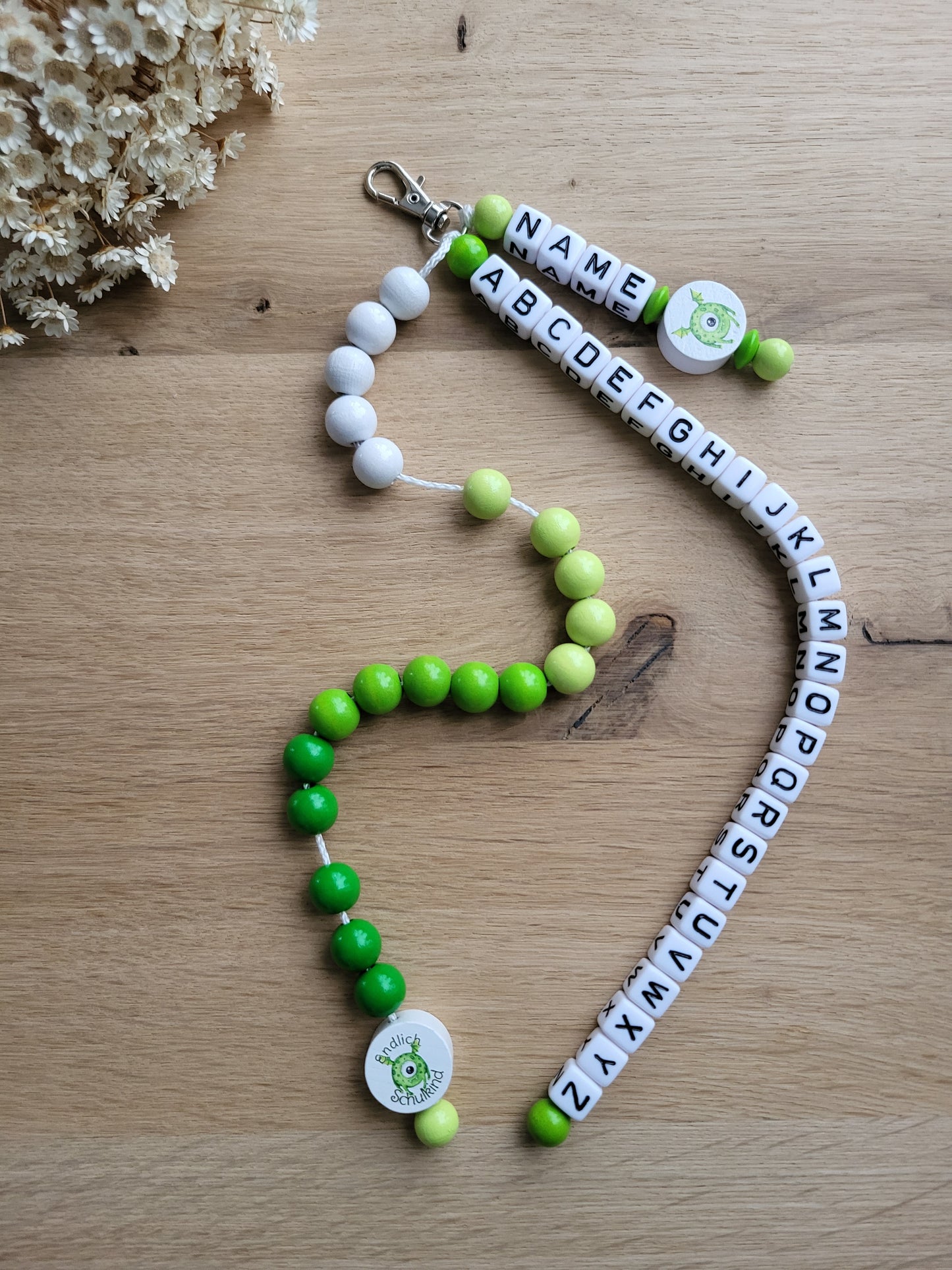 ABC - Rechenkette - Monster Personalisiert