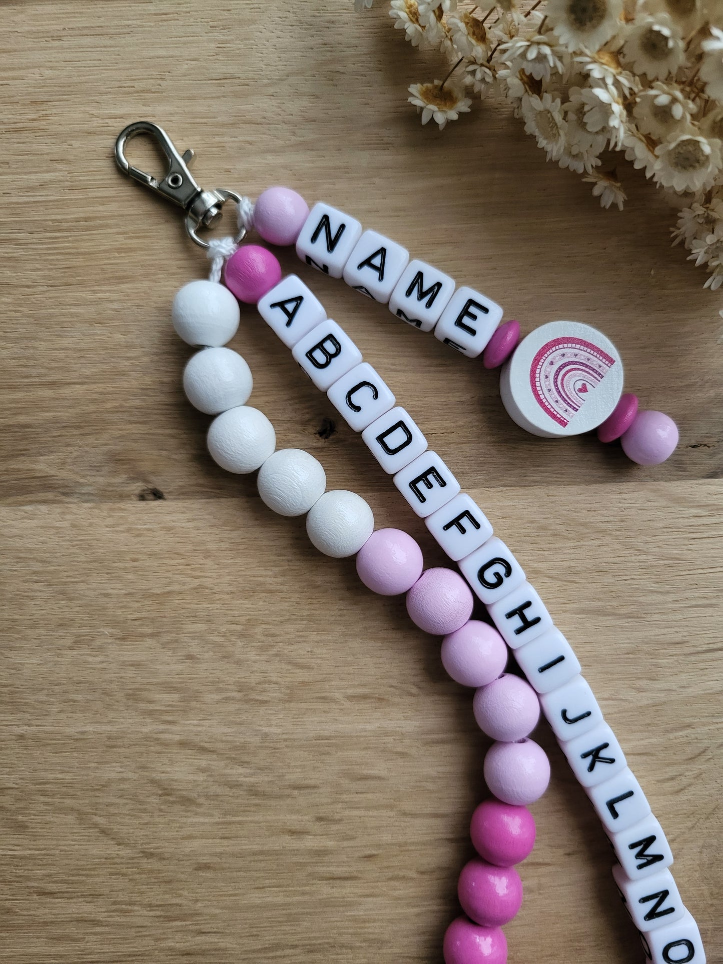 ABC - Rechenkette - Regenbogen Personalisiert