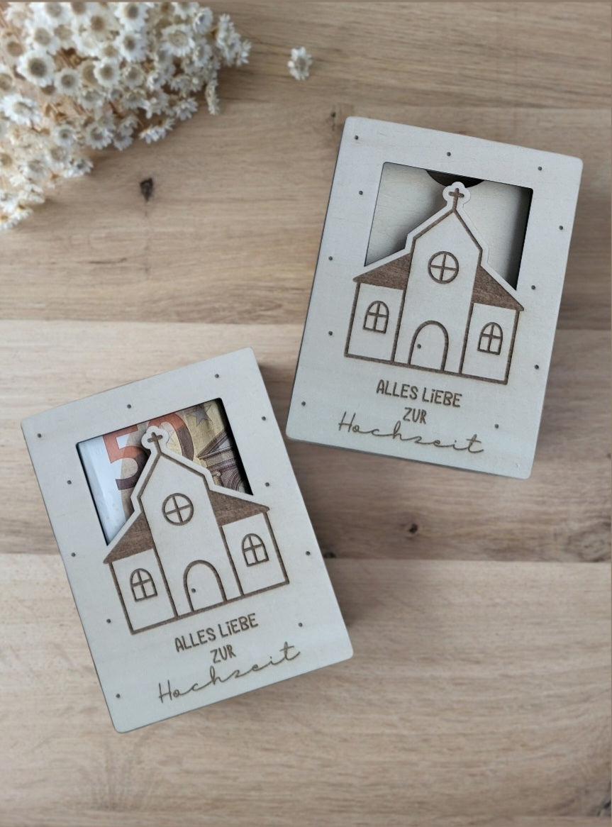 Geldgeschenk Hochzeit - Kirche Punkte