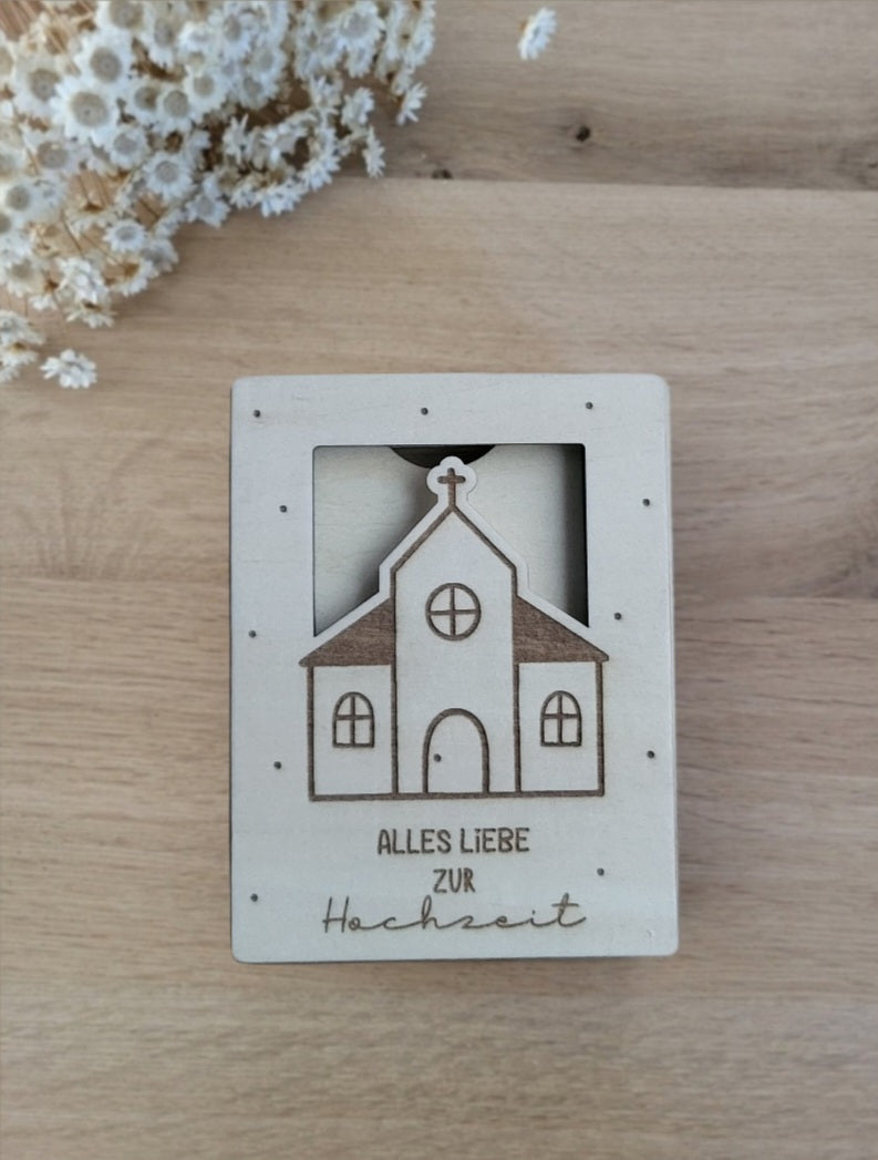 Geldgeschenk Hochzeit - Kirche Punkte