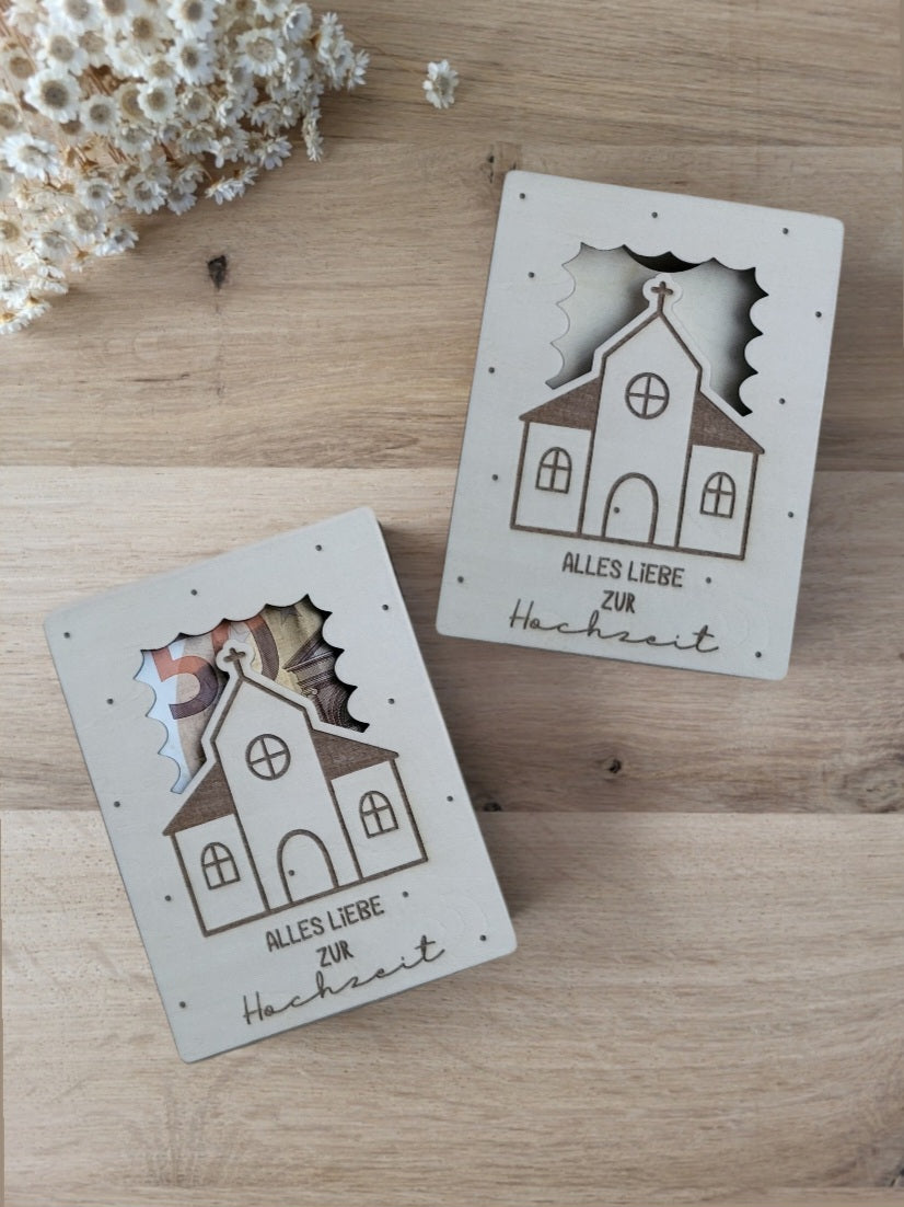 Geldgeschenk Hochzeit - Kirche