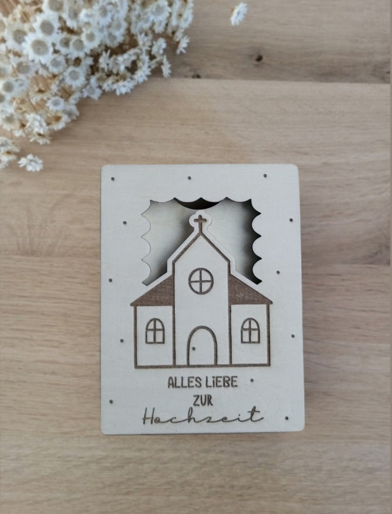 Geldgeschenk Hochzeit - Kirche